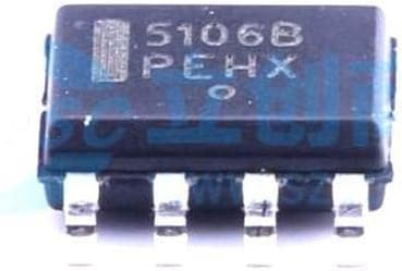 2 Pcs Gate Drive IC Half Bridge IGBT MOSFET Sink: 500mA Source: 250mA MOSFET/IGBT Driver, High Voltage, High Voltage and Low Side SOIC-8-150mil NCP5106BDR2G