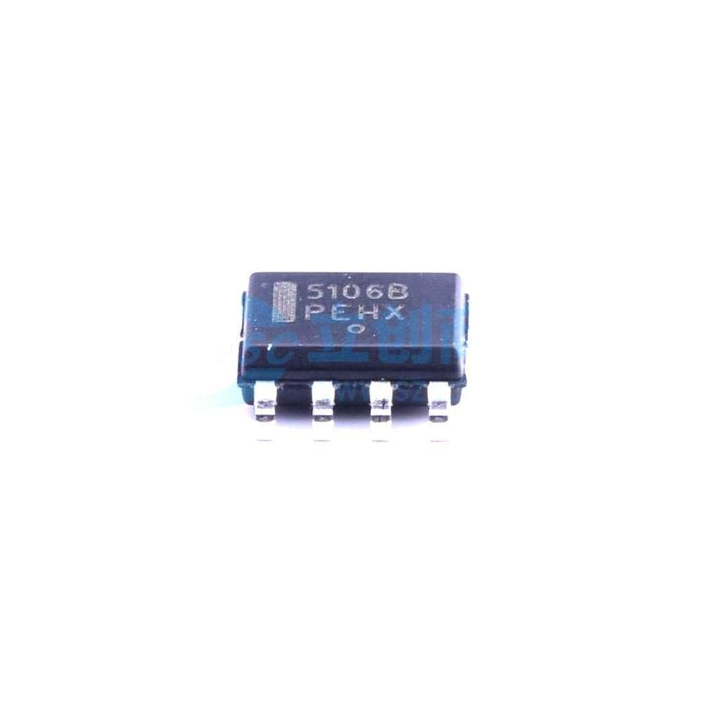 2 Pcs Gate Drive IC Half Bridge IGBT MOSFET Sink: 500mA Source: 250mA MOSFET/IGBT Driver, High Voltage, High Voltage and Low Side SOIC-8-150mil NCP5106BDR2G