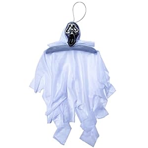 PartySanthe Halloween Party Decoration 44cm Hanging Ghost, Cute Flying Ghost for Front Yard Lawn Garden Party Décor and…