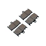 Para Kawasaki ZZR600 ZZR400 ZZR 600 400 1990 1991 1992 para Ninja ZX-6 ZX6 ZX 600 1990 1991 1992 1993 Juego de pastillas de freno delanteras y traseras