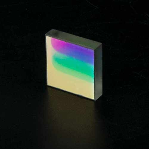 Ultra-high Linear Density Planar Diffraction Grating One Dimensional Holographic Interference Spectrometer Monochromator Grating (Color : 1800lines, Diameter : 20x20mm)