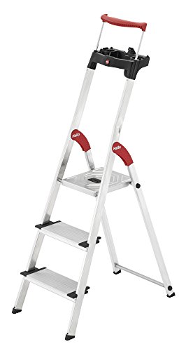 Preisvergleich Produktbild Hailo 8030-301 Alu-Sicherheits-Haushaltsleiter XXR (Alte Ausführung)