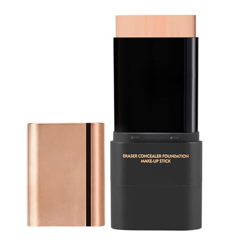 Cubierta Completa, De Teñido Mate Cepillo Incluido, Natural Coreano, Stick De Larga Duración, Camuflaje Imperfecciones, Maquillaje Fluido, Nariz Frente Mejillas Sublimadas, Applicat