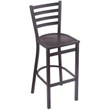 HBS Outdoor 400 Jackie 30" Bar Stool with Black Wrinkle Finish
