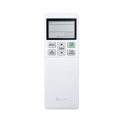 Image of 7SEVEN Compatible with Mitsubishi AC Remote Control RLA502A700S Model 250 Suitable for SRF50ZMXA-S SRF35ZMXA-S Split & Window 1 1.5 2 Ton AC - Match Remote Keys to Replicate Genuine Functionality