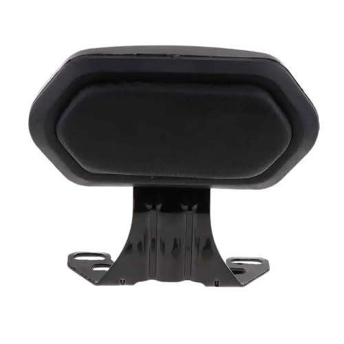 Dossier porte-bagages passager amovible noir universel moto custom