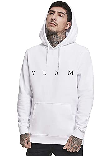 Epiko Dragon Printed Unisex Fleece Hooded Sweatshirt White 2