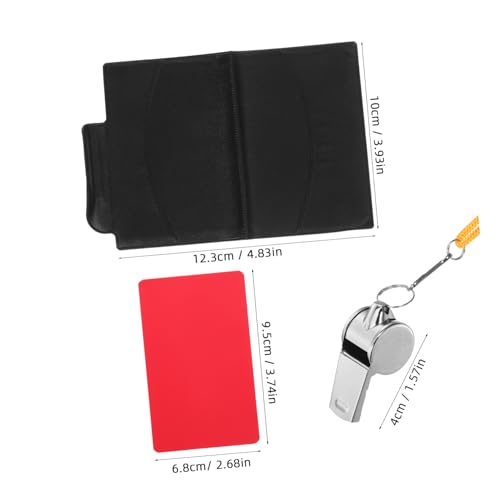 Kit profesional de árbitro con silbatos y tarjetas miniatura 2