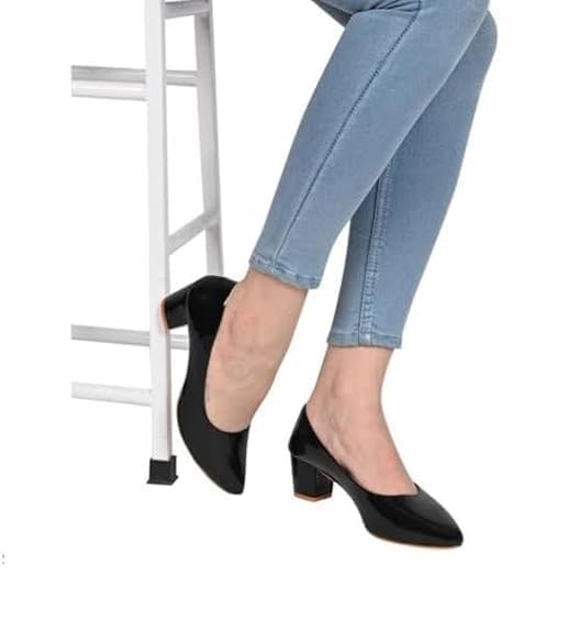 Image of Women's Beautiful Design Synthetic Leather Block Heel TPR Sole Sandal for Wedding Party & Festive
