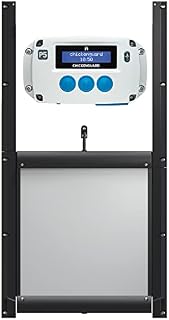 ChickenGuard Premium P5 model automatic chicken coop door opener and self-locking chicken flap