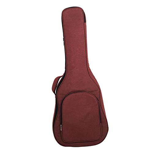 F Fityle Grand étui à guitare sac à dos 42 pouces Oxford housse anti-poussière pour basse électrique guitare Folk, Rouge - Les Beatles, Paul McCartney, John Lennon, RIngo Starr, George Harrison F Fityle Grand étui à guitare sac à dos 42 pouces Oxford housse anti-poussière pour basse électrique guitare Folk, Rouge – Image 5