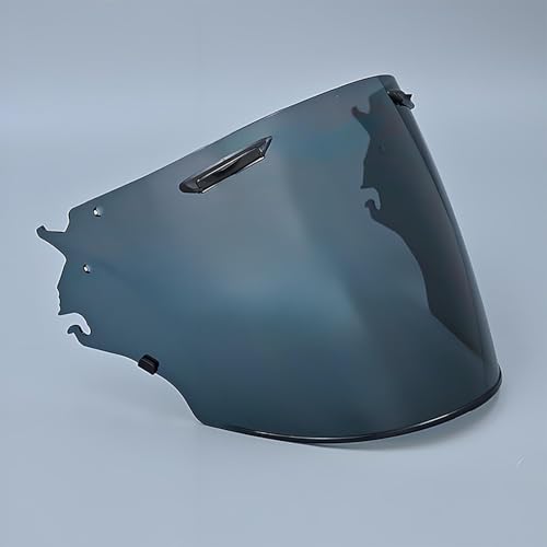 LzDQF Visiere Casque Moto,Casque Pare-Vent Casque Lentille,pour Arai VZ Ram Remplacement de Visière de Casque.,D