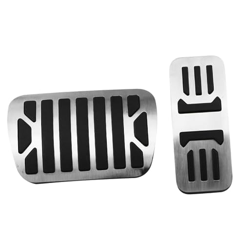 Pedal Jaguar XF XFR XFL acier inoxydable couvre pédale de frein et gaz antidérapant 2008-2016