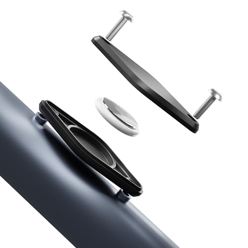 GRAPID Fahrradhalterung für Apple AirTag Fahrrad Halterung - Universeller Halter - Tracker für Diebstahlschutz - Zubehör Hülle - Sicherheitsschrauben - Spritzwassergeschützt