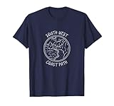 landsend herren sale Das ultimative South West Coast Path Design. Ein Must-Have für alle Wanderer, die eine Vorliebe für Leuchttürme, Küsten, Backpacking, Hiking, Pilgern und Lands End haben.