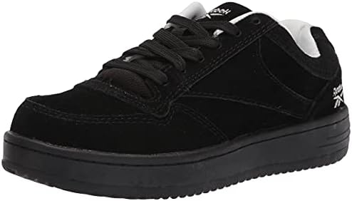 Reebok womens Soyay Safety Toe Skateboard Work Industrial Construction Shoe, Black, 7.5 US