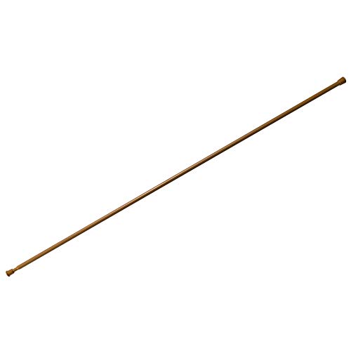 つっぱり棒 おしゃれ 突っ張り棒 ミニポール ダークオーク Lサイズ 120-200cm C-F-1 CSZ