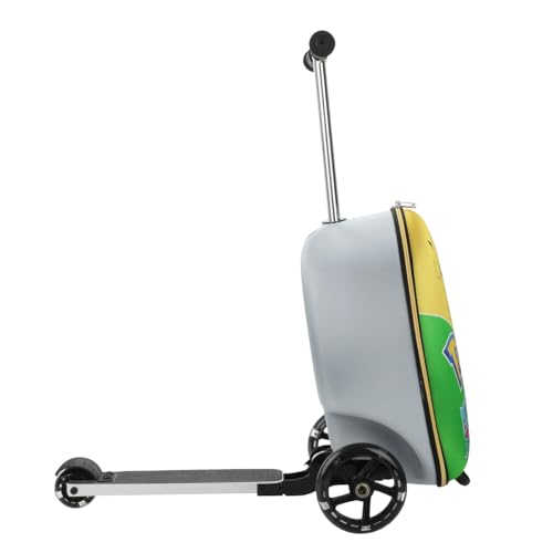 Bioworld Pokemon Character Art Scooter Youth Rolling Carry On Luggage4