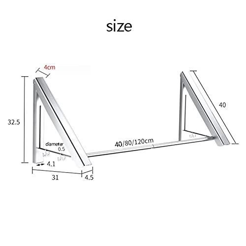 Porte-vêtements rétractables pour optimiser votre buanderie ou balcon - 4