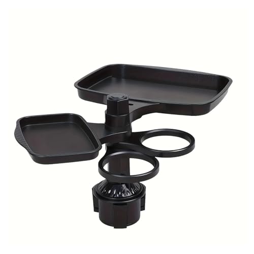 Tablette repas amovible pour voiture réglable 360° pour optimiser l'espace de la console