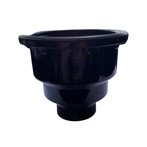 Desagüe para Lavabo Negro con Canasta Captura Pelo miniatura 6