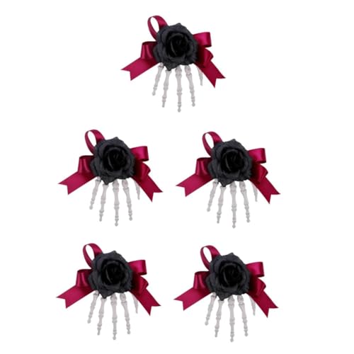 Accessoire cheveux pour fête et mascarade avec ce lot de barrettes Halloween
