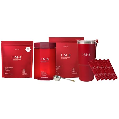 Image of IM8 Daily Ultimate Essentials All-in-One Multivitamin Supplement (Standard Starter Kit + 30 Serving Refill)