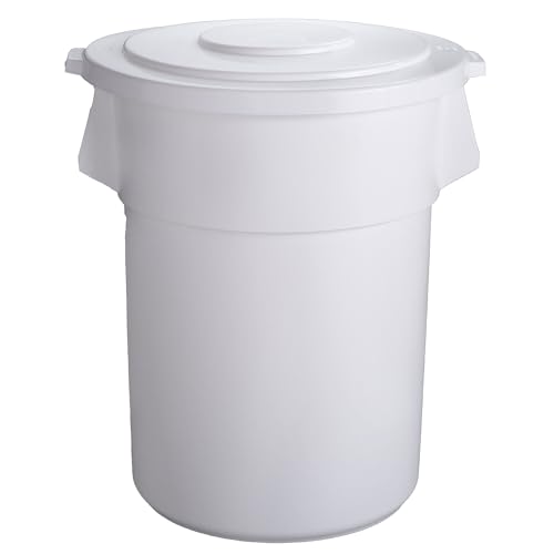 Caneca de basura rectangular de plástico 23 galones