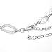 YooAi Chian Belt for Women Fashion Boho Metal Waist Body Chain Circle Link Belt Silver abstract 120