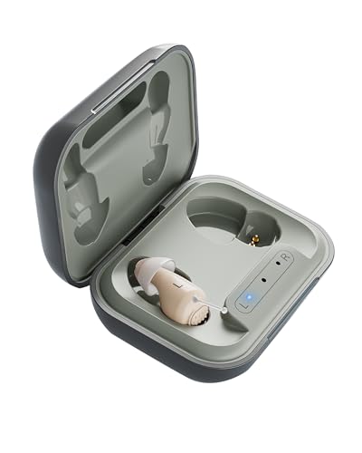 Rechargeable Invisible Hearing Aids for Seniors Crystal Clear Sound Intelligent