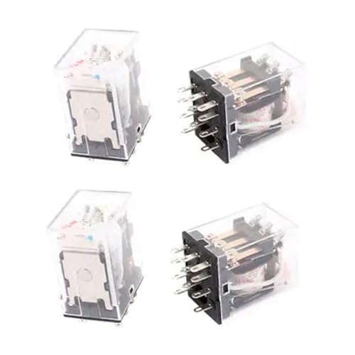 Relé HH53PL AC 36V de 4 piezas para automatización de talleres y sistemas de bombeo