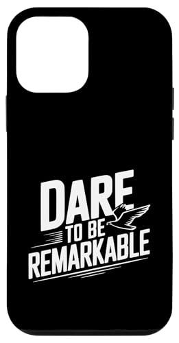 Dare to Be Remarkable �C���X�s���[�V�������p �X�}�z�P�[�X iPhone 12 mini �p