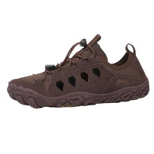 Generisch Botas de montaña unisex para senderismo, verano, transpirables, antideslizantes, cómodas, ligeras, sólidas, antideslizantes, zapatillas deportivas para exteriores, playa, bicicleta