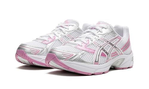 White Pure Silver Pink ASICS Gel-1130 (Women's)