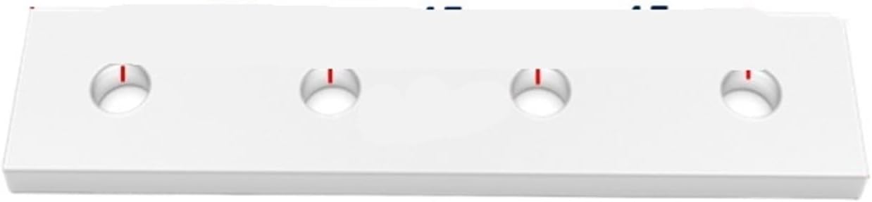 1 Piece Vertical Angle Connector Aluminum Profile mounting Reinforcement Plate 3030 4040 4545 Link end Parallel Vertical Connector Connection(4545-4 Hole)