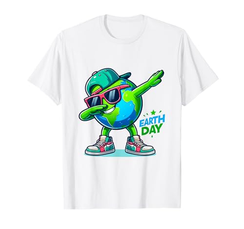 Cool Earth Dabbing Funny Planet Dab Día de la Tierra Amantes de la ecología Camiseta