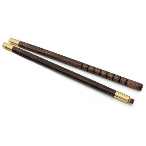 Bisley Parker Hale Fieldman 2 Piece Wooden Wood & Brass Shotgun Cleaning Rod Cover