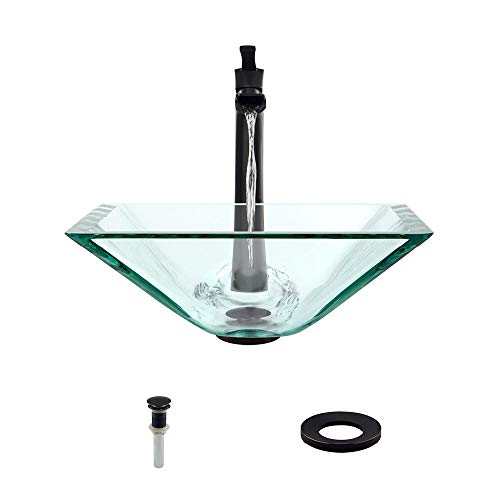 Flash Deals - 80% OFF MR Direct 603-CR-731-ABR Crystal Glass Vessel Sink Faucet and Pop-Up Drain in Antique Bronze, 731 Flash Deals - 80% OFF MR Direct 603-CR-731-ABR Crystal Glass Vessel Sink Faucet and Pop-Up Drain in Antique Bronze, 731