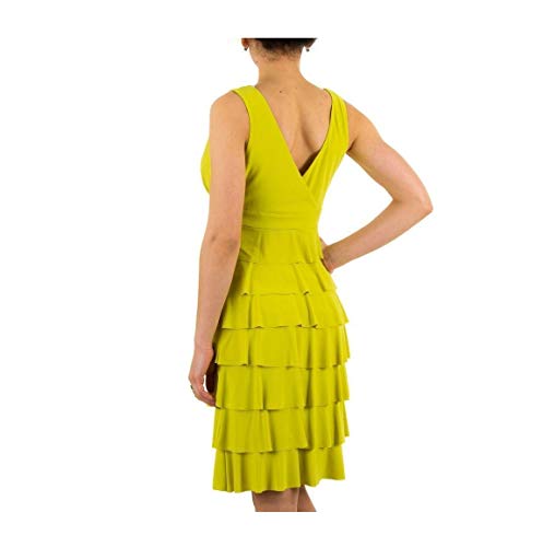 Frank Lyman - Vestido de cóctel de verano mostaza 36