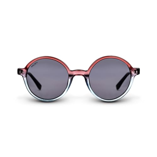 Image of HALDEN inchCOMET inch Series Sunglasses - Italian Sophistication & Japanese Precision in Classic Round Design, 1-Year Warranty