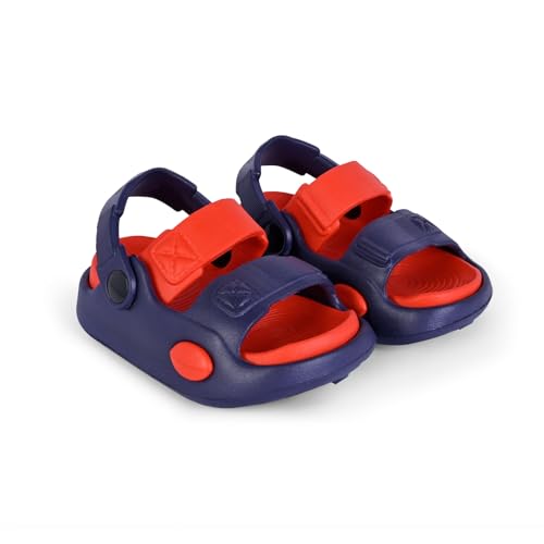 Image of GIMME ! Summer Comfort Unisex Sports Sandals, Navy and Royal Blue, Adjustable Straps, Non-Slip Footbed, Beach Walking Casual Wear 7100