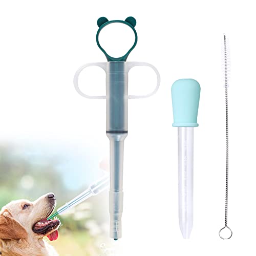 Medikamenten Feeder, Tablette Feeder, 3 Stück Medikamenten Feeder Pet, Haustier Medizin Spritze, Wiederverwendbare Tabletteneingeber, für Katzen Hund Welpen Kleintier