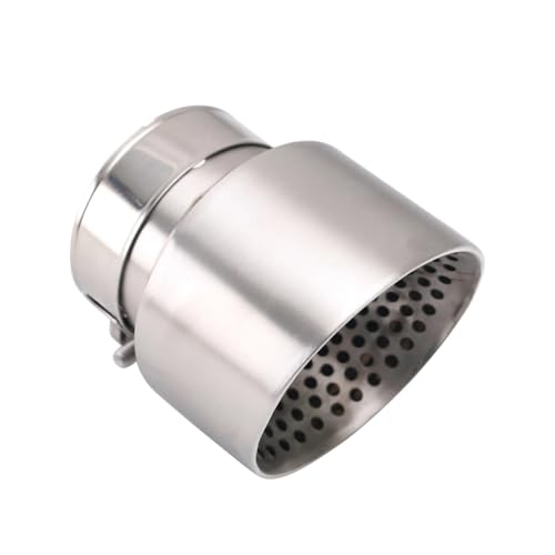 Embout d'échappement universel haut de gamme avec sortie 89mm en inox