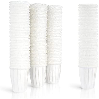 200 Pcs Disposable Coffee Paper Filter For K Brewers, Compatible With 2.0 K Single Serve Brewer Reusable K Carafe Filter, Tall/Large Type, White