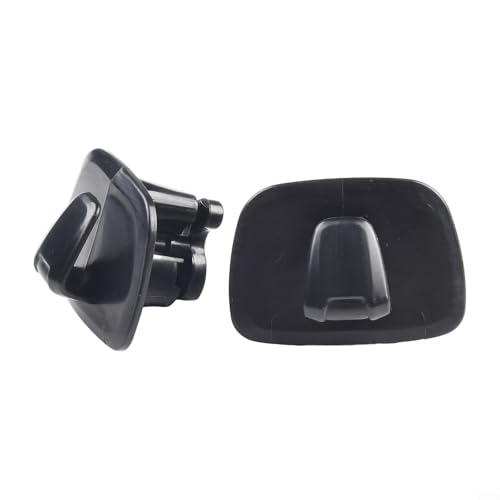 2 ganchos de suspensión de coche para asiento trasero para modelos Volvo para XC40, XC60 y XC90 (negro)