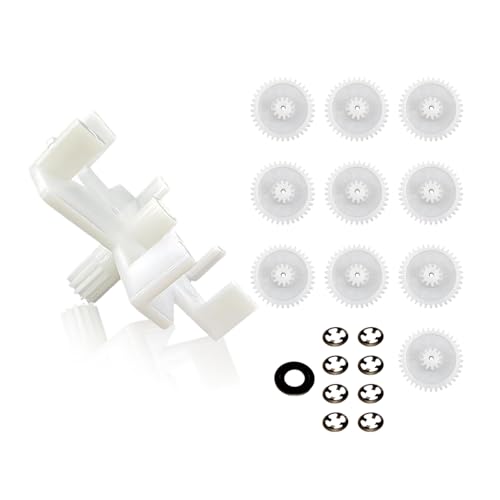 Top Feed Gear Kit Fit for 5 and 6 Port Water Valves Replace 522634,Replacement Gear Kit