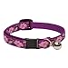 Lupine Collars & Leads 85227 1/2" X 8"-12" Adjustable Rose Garden Safety Cat Collar With Bell