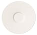 Produktbild Villeroy und Boch Caffè Club Floral Touch Café au Lait-Untertasse, 17 cm, Premium Porzellan, Weiß