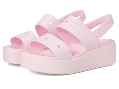 Crocs Brooklyn 4u, Sandalias Mujer, Leche Rosa, 39/40 EU