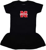 Creative Knitwear University of Nebraska Huskers Infant and Toddler Picot Bodysuit Dress